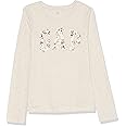 GAP Girls' Long Sleeve Logo Tee T-Shirt