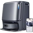 NARWAL Freo Z Ultra Robot Vacuum and Mop Combo, Dual RGB Cameras and Chips, AI Avoidance, 12000Pa Suction, Real-Time Decisions, Adaptive Hot-Water Self Wash & Self Emptying, Pet Hair, Quiet, Grey