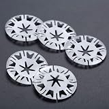 IRYNA VW 30mm Underbody Heat Shield Clips 20 Pieces Metal Locking Star Washers view 5