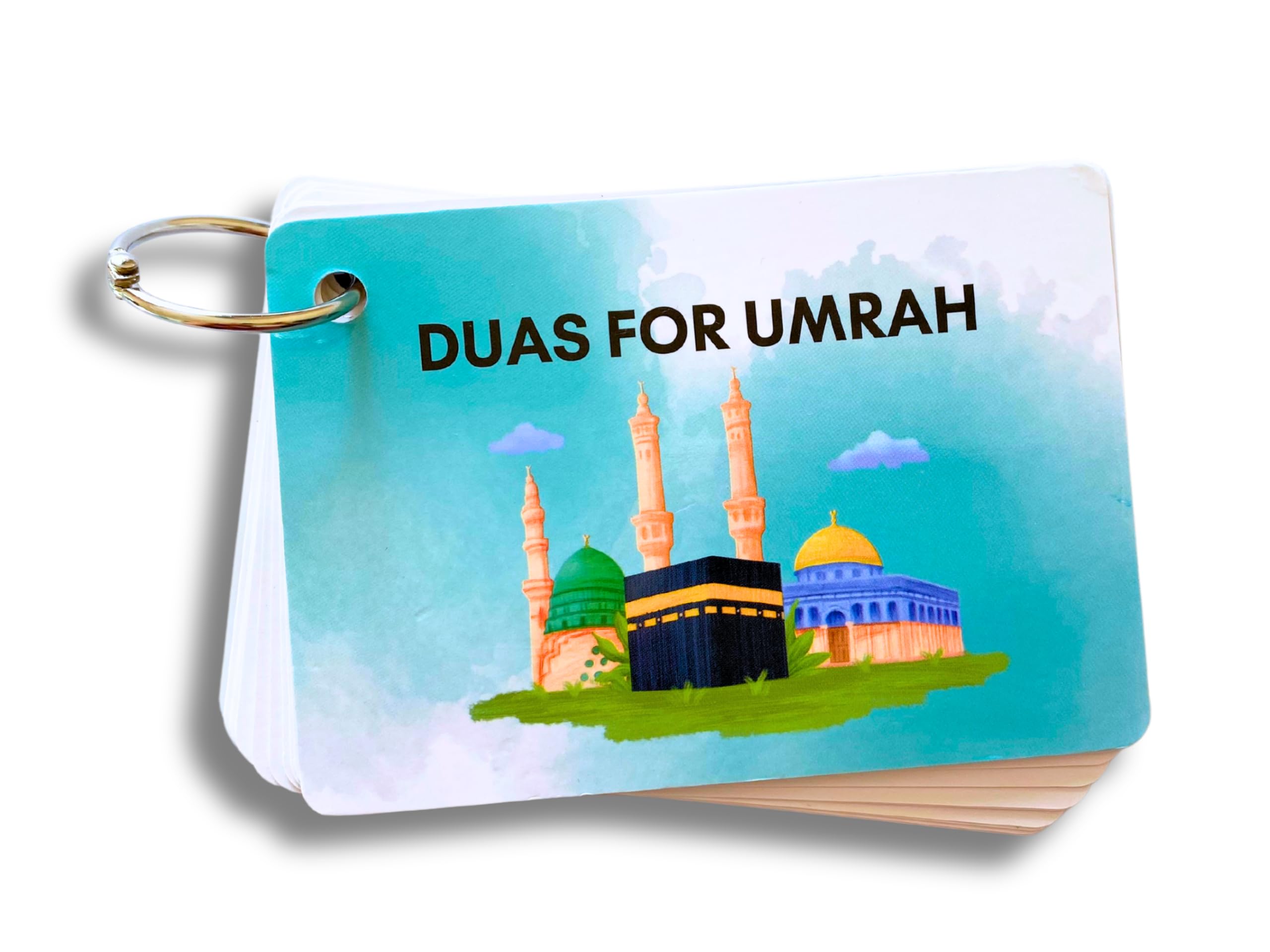 Umrah Dua Cards, Step by Step Guide to Umrah Dua Recitations, Umrah Gift, Umrah Prayers and Supplications, Umrah Flash Cards