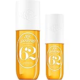 SOL DE JANEIRO Cheirosa Hair & Body Fragrance Mist Full Size and Travel Size Set - Home and Away Bundle - 8.1 & 3 fl oz Duo - Amazon Exclusive