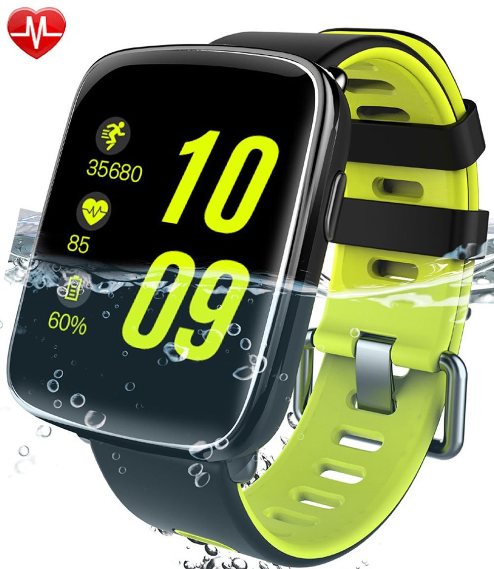 Willful Reloj inteligente con Pulsómetro Impermeable IP reloj deportiva Inteligente Fitness Tracker