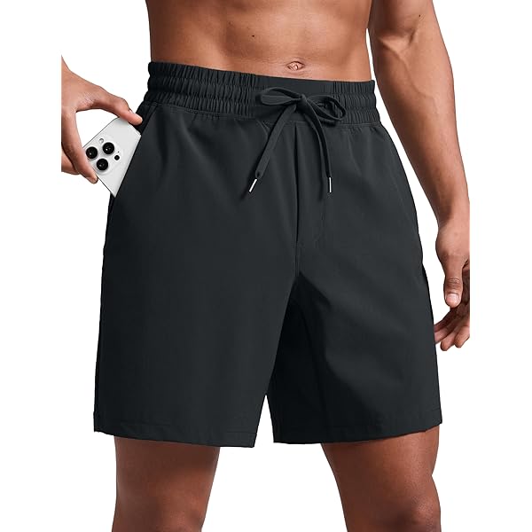 CRZ YOGA Mens Cloud Jersey Sweat Shorts 7