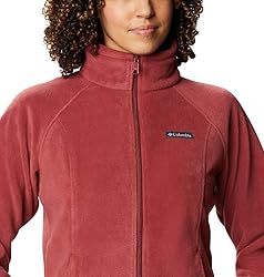 Columbia Women's Benton Springs Full Zip, Marsala