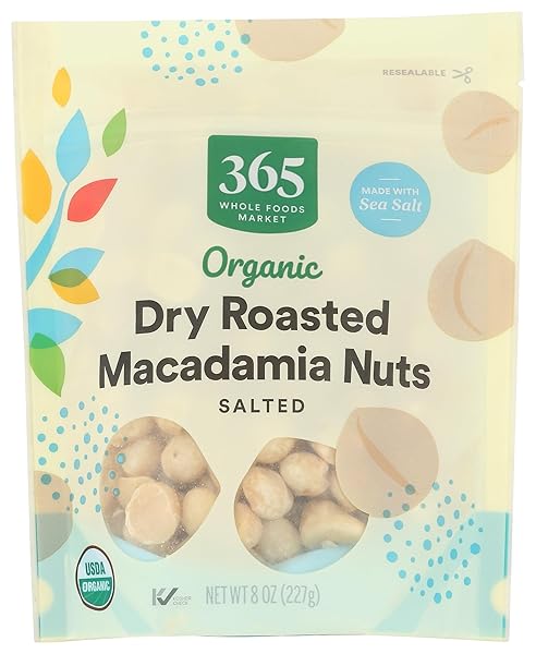 365 BY WHOLE FOODS MARKET, ORGANIC MACADAMIA NUTS,...