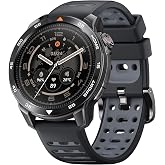 mibro GS Pro2 GPS Running Smartwatch with Dual Band GPS, 48mm, Dark Gray | Built-in Training Plans, 1.43&rdquo; AMOLED, 20-Day Battery, 150+ Workout Modes, Heart Rate Tracking, 5ATM Waterproof