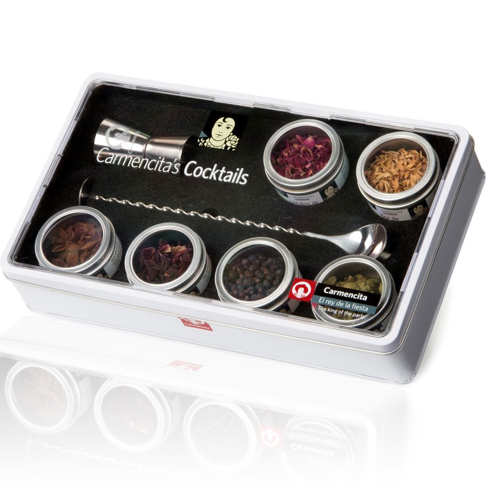 Carmencita Spices for Gin Tonic Kit with Spoon and Dispenser Carmencita