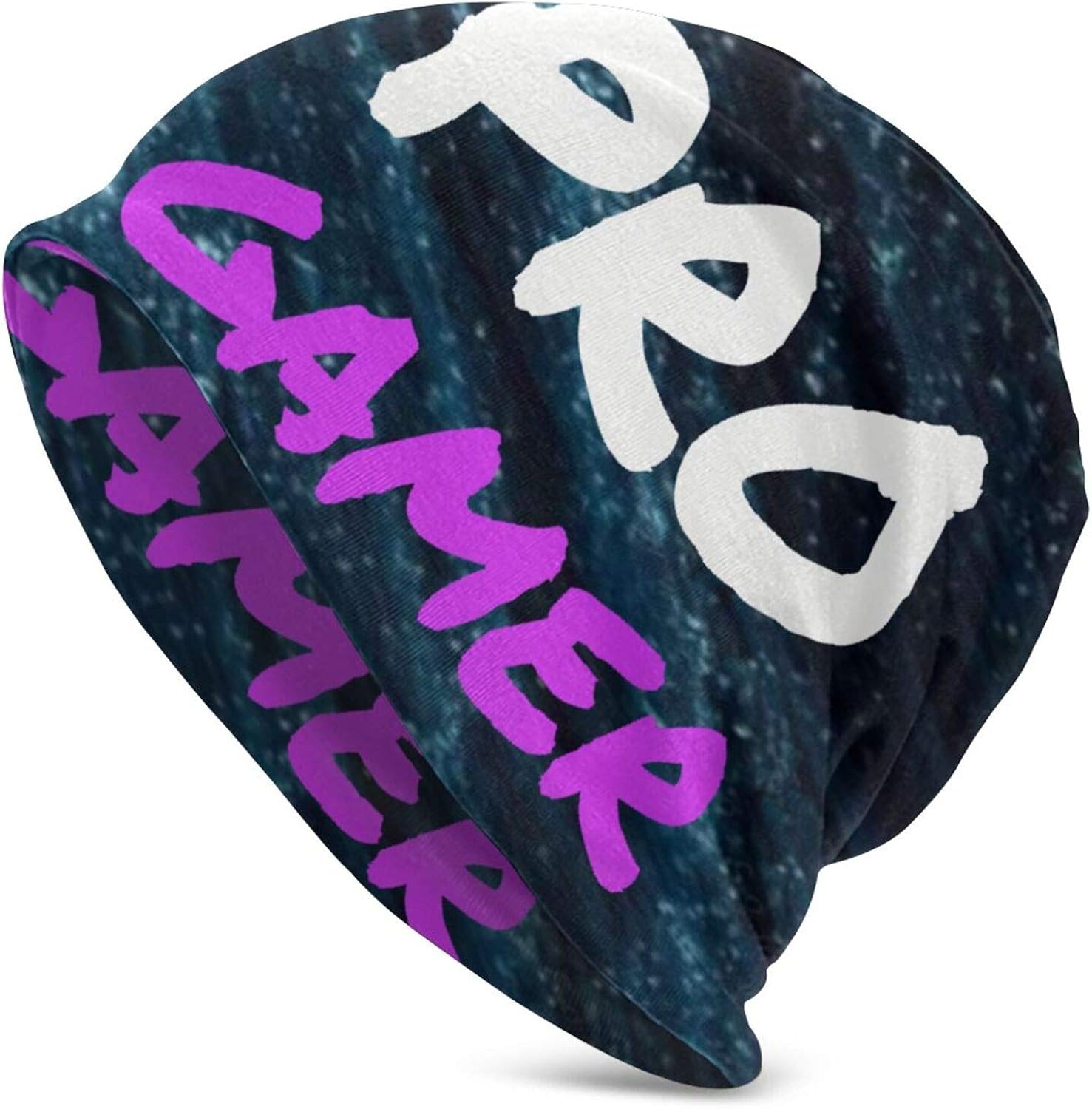 Computer Pro Gamer Adult Men's Knit Hat, Beanie Hat Unisex Adult Hats