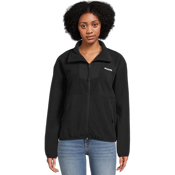 Mountain Hardwear Women's Hicamp Fleece Long Full Zip, Black-New