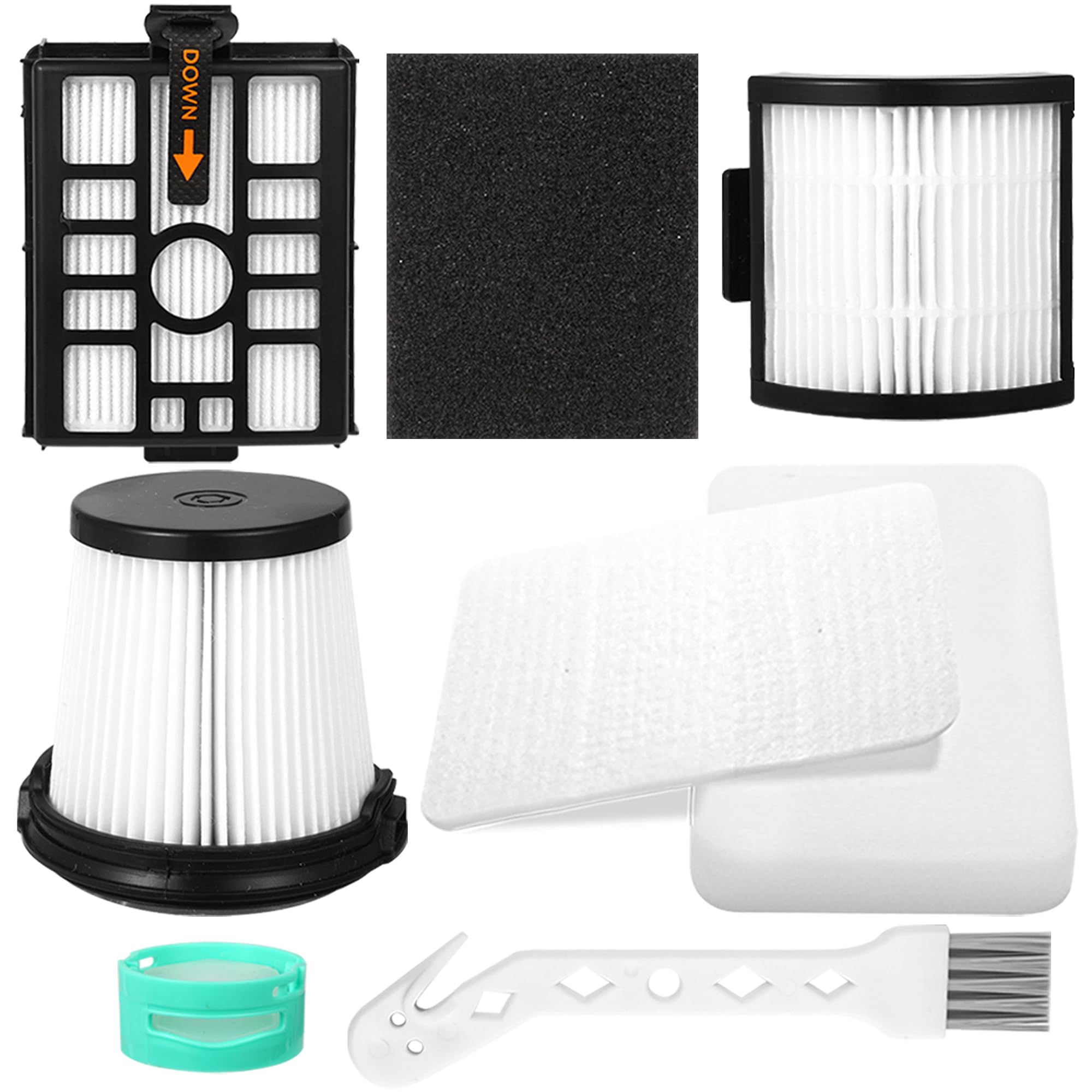Photo 1 of IW3511 IW3120 HEPA Filters Replacement Parts Compatible with Shark IW3511 Detect Pro Cordless Stick Vacuum Cleaner and Shark IW3120 Detect Clean Auto Empty System, IW1111, IW1120, IW3615 (1Pack)