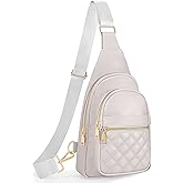 Sling Bag for Women Crossbody Leather Fanny Packs Chest Bag Fashion Sling Backpack Travel JASGOOD