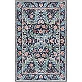 Gertmenian Indoor Boho Area Rug | Home Decor for Entryway, Bedroom, Living Room, Office, Kitchen | Non Slip, Soft, Printed Ac