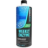 Pool Enzyme Treatment - Weekly Natural Enzymes for Pools Works as an Eco-Friendly, Natural Pool Clarifier for Crystal Clear Pool Water Perfect for Swimming - AquaDoc Pool Chemicals