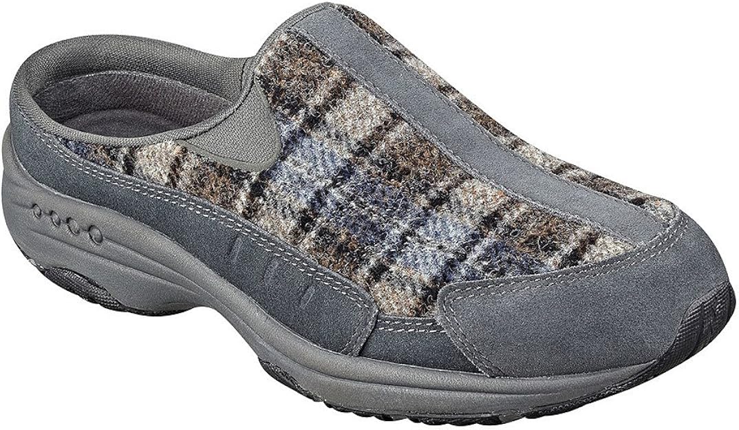grey clog slippers