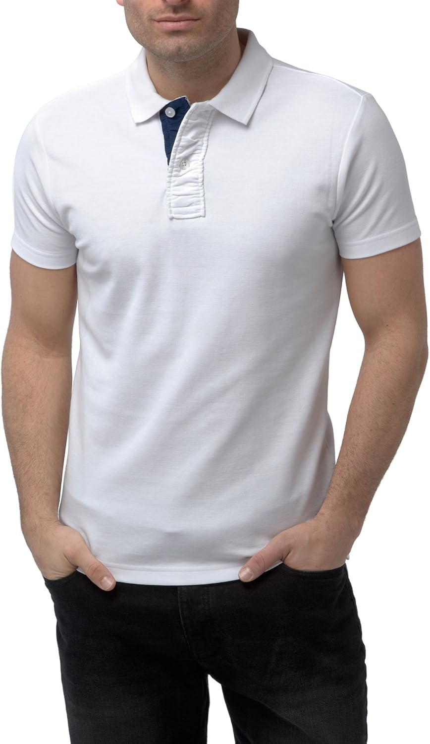 Charles Wilson Slub Jersey Polo Shirt