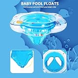 CYCFMYYLY Baby Swimming Ring with Safety Seat 6-36 Months 53cm view 4