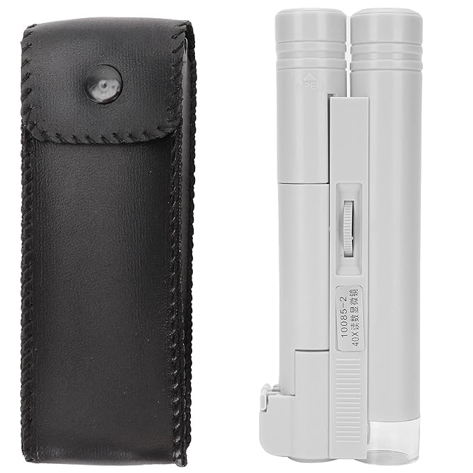 Buy 40X Microscope; Durable Jewelry Microscope Easy to Use with LED