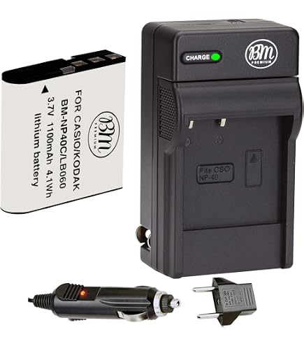 Vhbw Batteria Li-Ion Compatibile Per Fotocamera Casio Exilim EX-Z16 - 500mAh, 3.6V, Sostituisce NP-80, NP-82