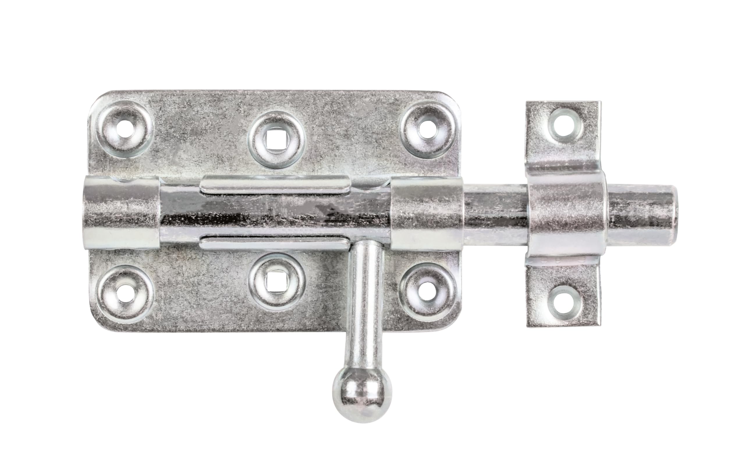 Gah Alberts Box or Fixed Round Button and Latch Door Bolt Lock, 129026 — image 1