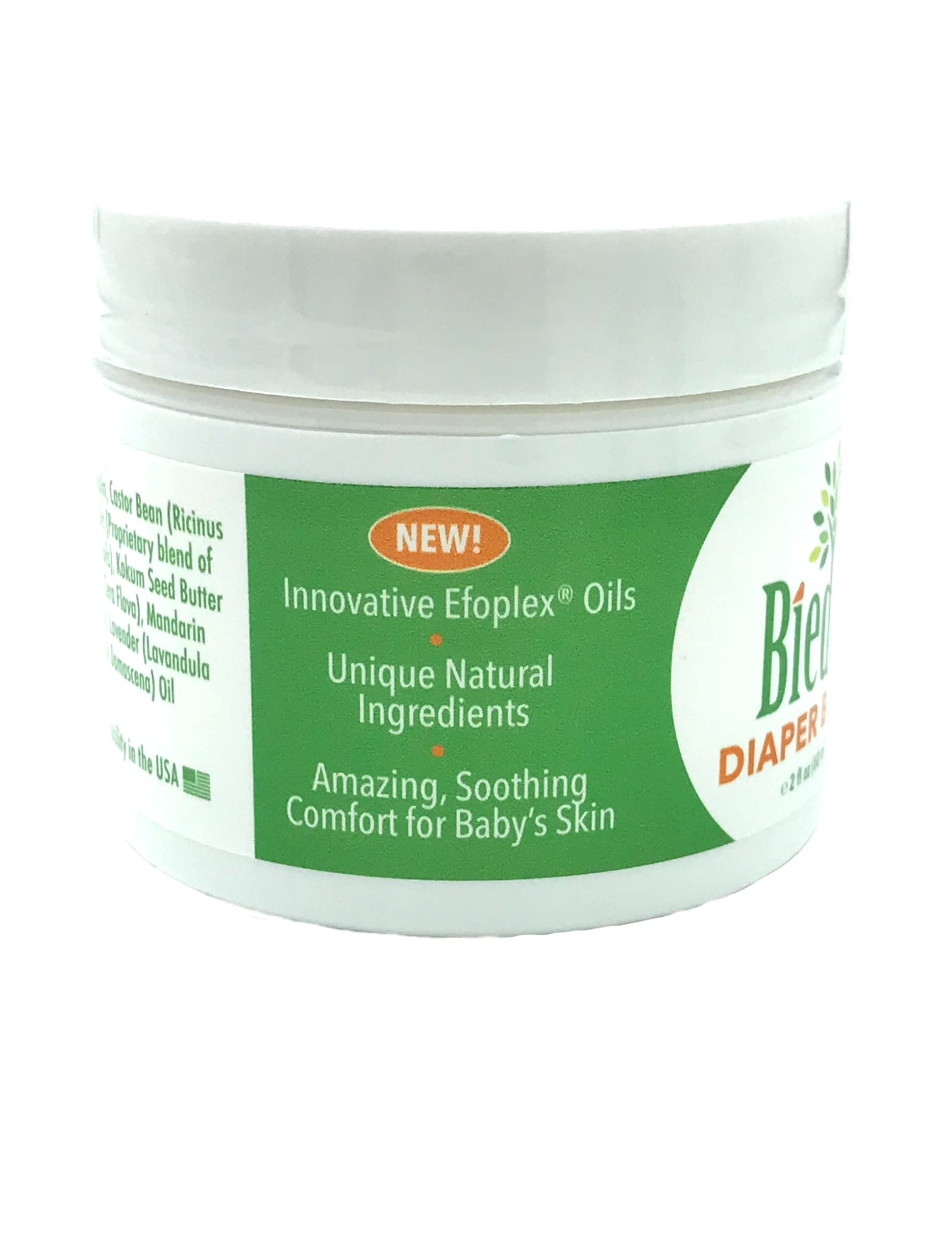 Bieda® Angry Cheeks® Diaper Balm. Soothing diaper cream with natural ingredients. Zinc oxide free barrier glides on easily with no sticky residue. The game changer in diaper cream! (2 oz.)