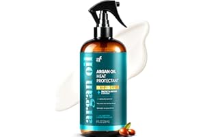 Artnaturals Thermal Hair Protector Spray - (8 Fl Oz / 236ml) - Heat Protectant Spray against Flat Iron Heat - Argan Oil Preventing Damage, Breakage and Split Ends - Sulfate Free (ANHA-0801)