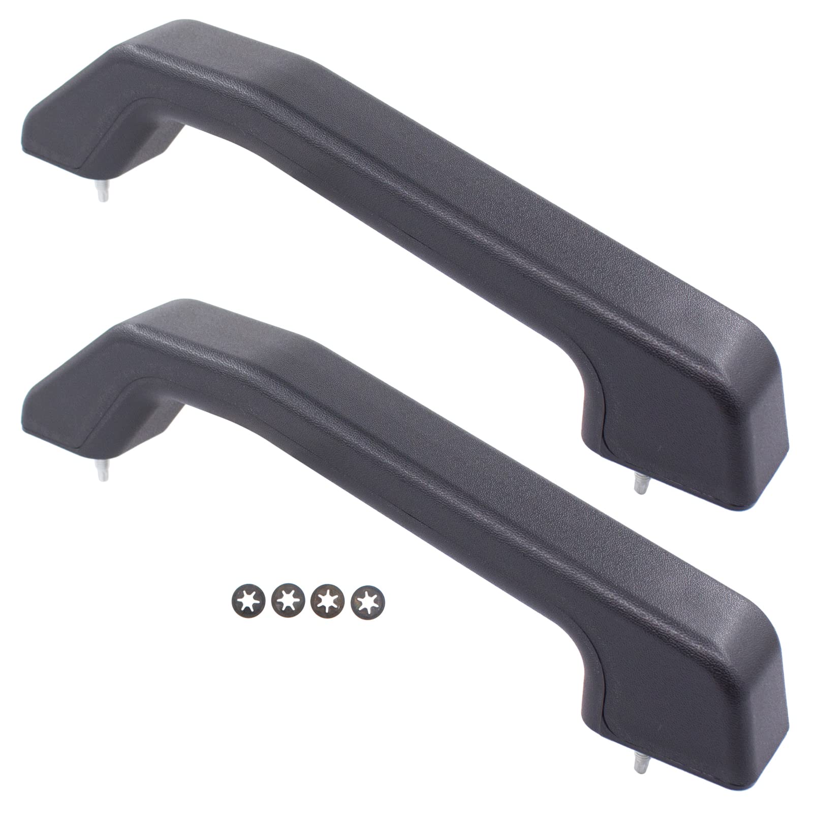 Photo 1 of MOTOKU Set of 2 Black Front Hood Handles for Hummer H2 2003-2009 Left Driver and Right Passenger Side