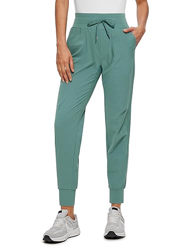 CRZ YOGA Athletic High Waisted Joggers for Women