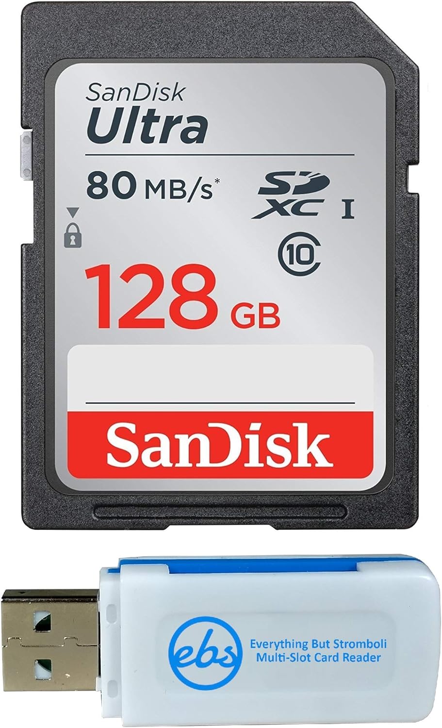 SanDisk 128GB SDXC SD Ultra Memory Card Works with Sony Alpha a6400 Mirrorless
