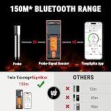 ThermoPro Twin TempSpike 150m Wireless Meat Thermometer with 2 Probes view 2
