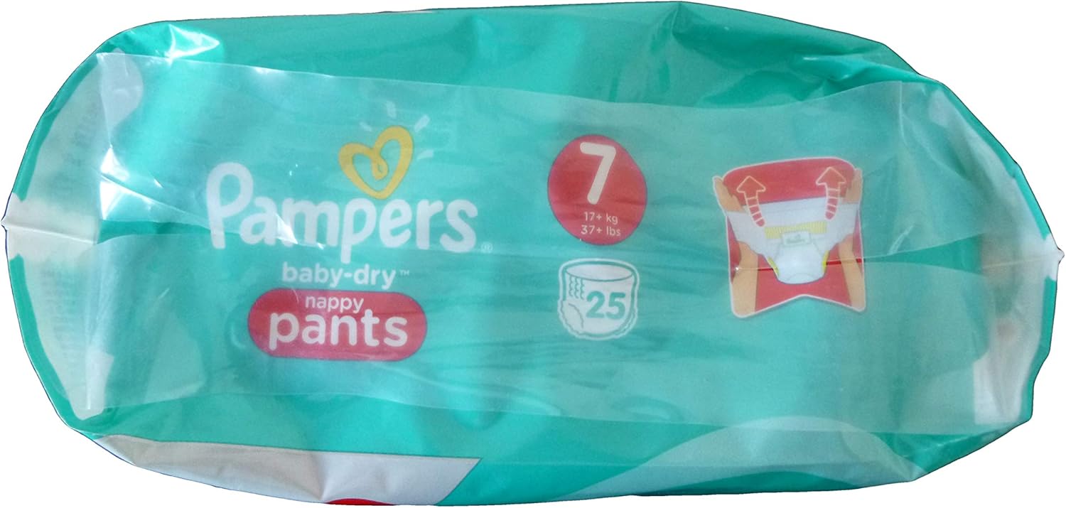 size 7 nappy pants pampers