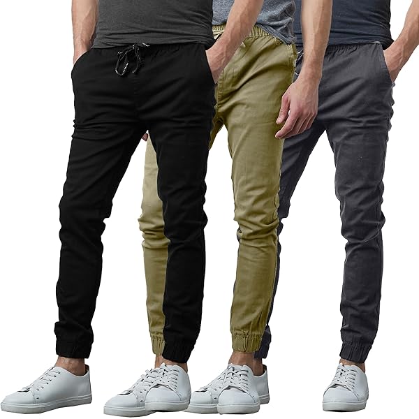 Amazon.com: Galaxy by Harvic 6-Pack Men's Fleece Jogger Sweatpants