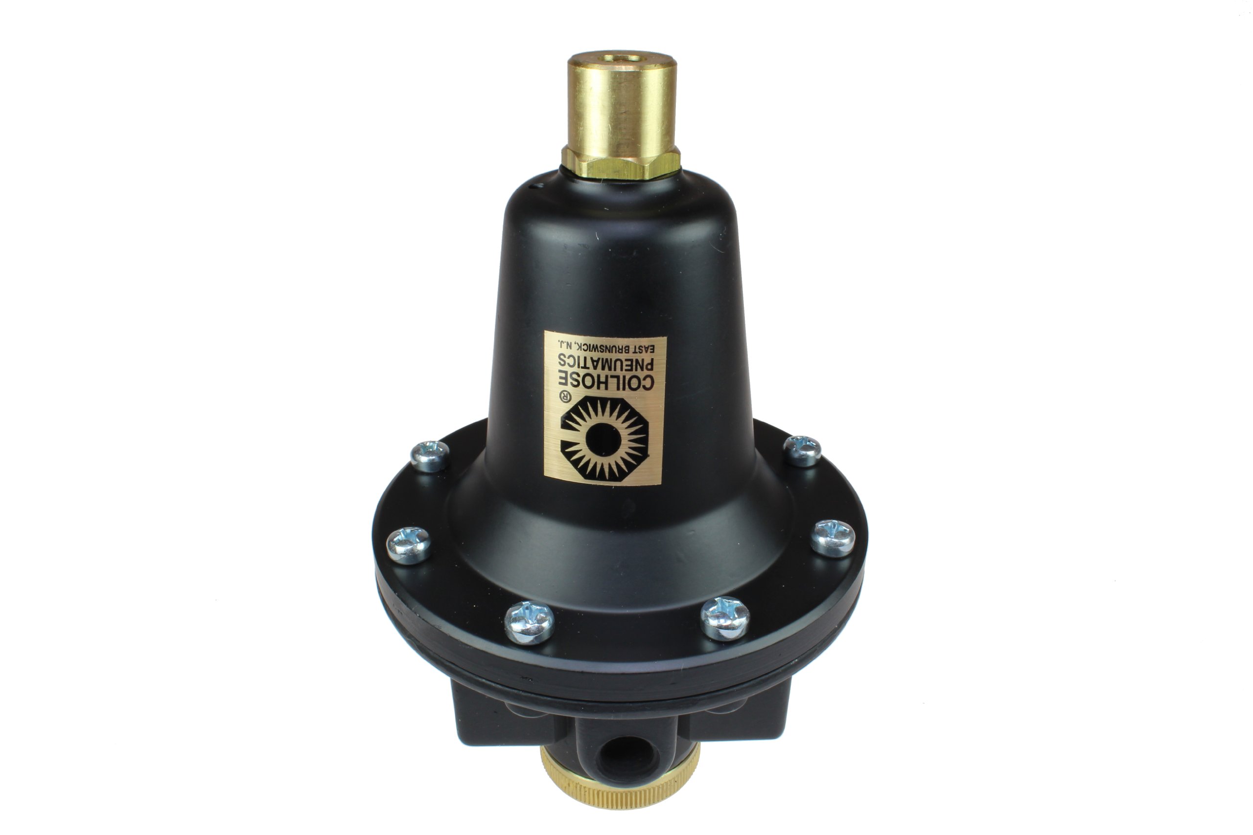 Photo 1 of Coilhose Pneumatics 8802KL Heavy Duty Series Regulator, 1/4-Inch Pipe Size, Tamperproof, with Low Pressure Spring (0-50 PSI)