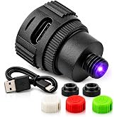 Viper Archery Rechargeable Bow Sight Light | 3 Brightness Levels, Auto-Off | Rechargeable bow sight light with 3 brightness levels, 15-min auto-off, waterproof design &amp; universal thread adapters
