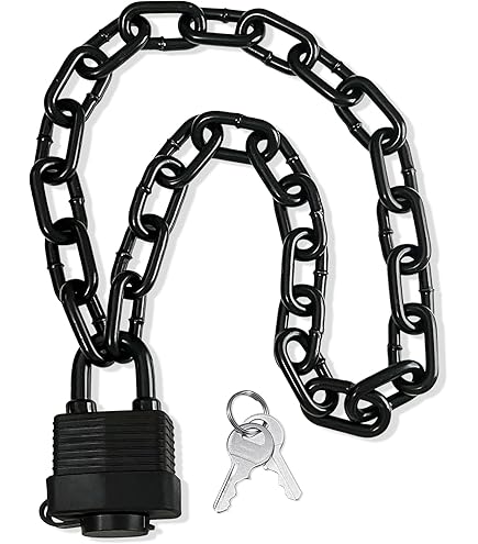 Chain Lock With Key 20