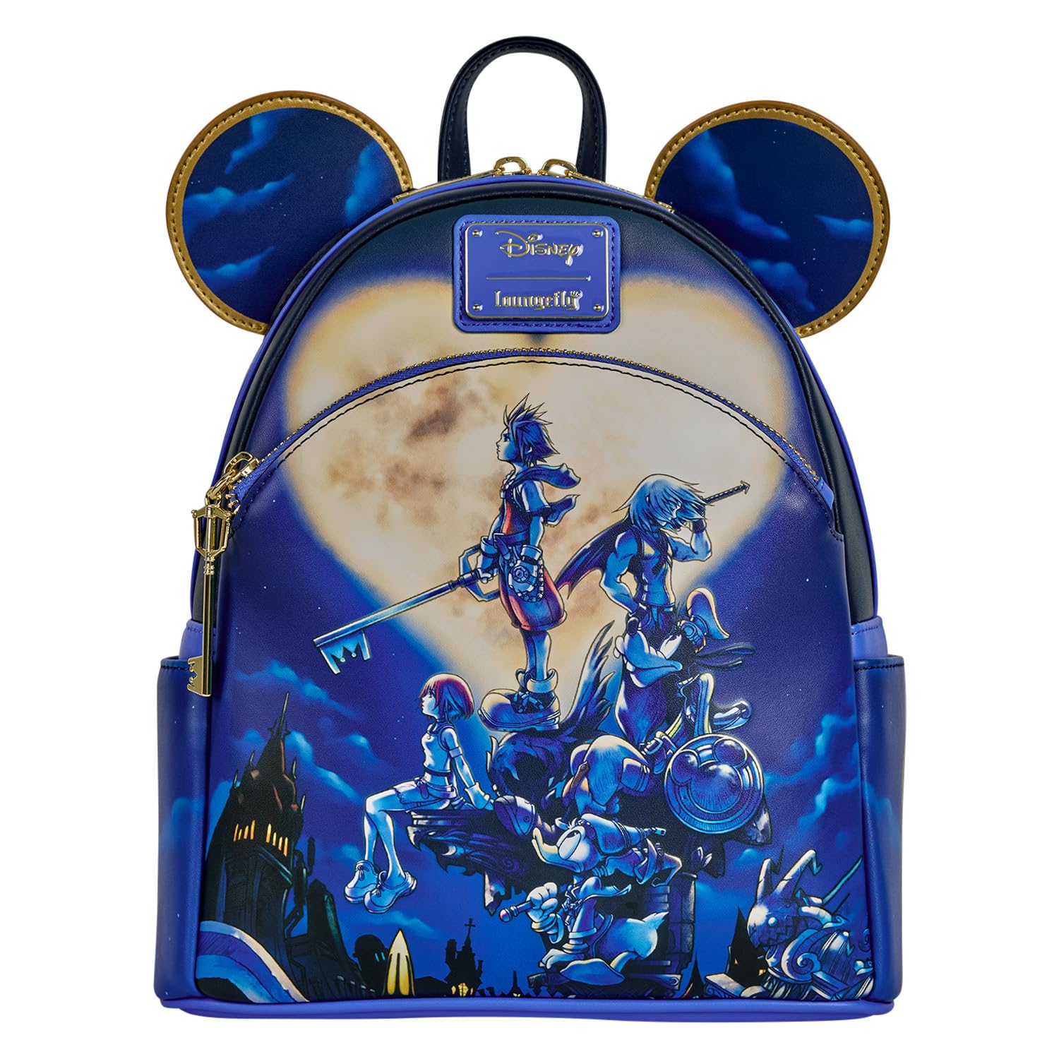 Photo 1 of Loungefly Disney Kingdom Hearts Mickey Mini-Backpack, Amazon Exclusive