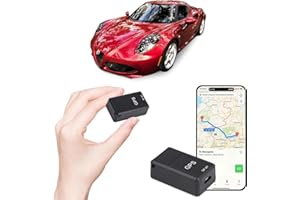 TKIPLAY GPS Tracker for Vehicles, Mini Magnetic Real Time GPS Tracking Device,Full Global Coverage Location Tracker for Trucks/Person/Pets, No Subcription/No Monthly Fee