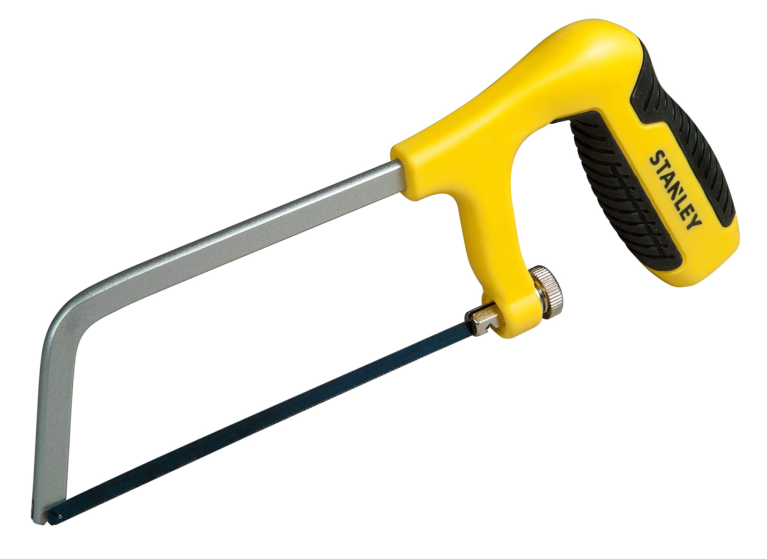 Stanley 1-15-317 Mini Hacksaw with Pistol Grip, Black/Silver, 152 mm