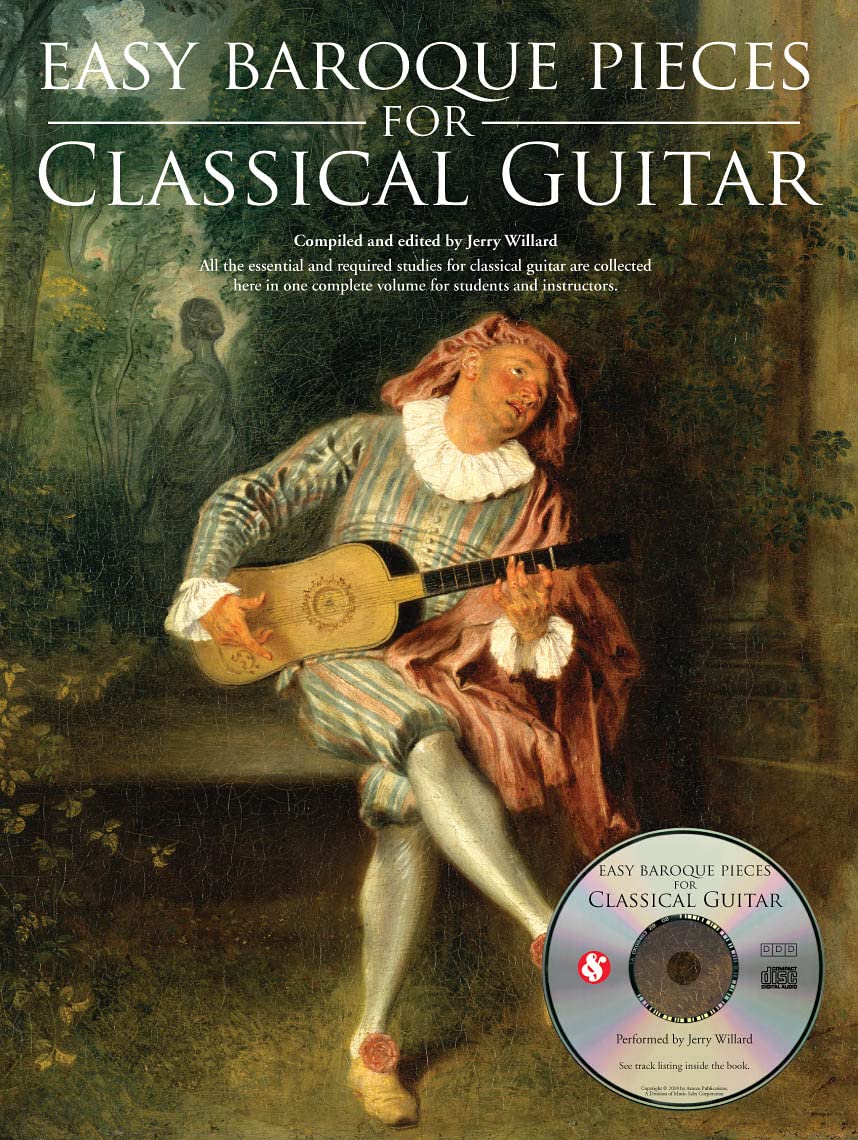 Easy Baroque Pieces for Classical Guitar (Book & CD)