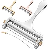 Bellemain Stainless Steel Wire Cheese Slicer - Hand Held Cheese Cutter for Cheddar, Gruyere, Raclette, Mozzarella Cheese Bloc