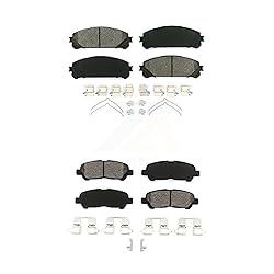 SIM Front Rear Semi-Metallic Brake Pads Kit