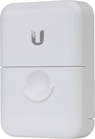 Ubiquiti ETH-SP Ethernet Surge Protector 1 Gbps PoE Protection White