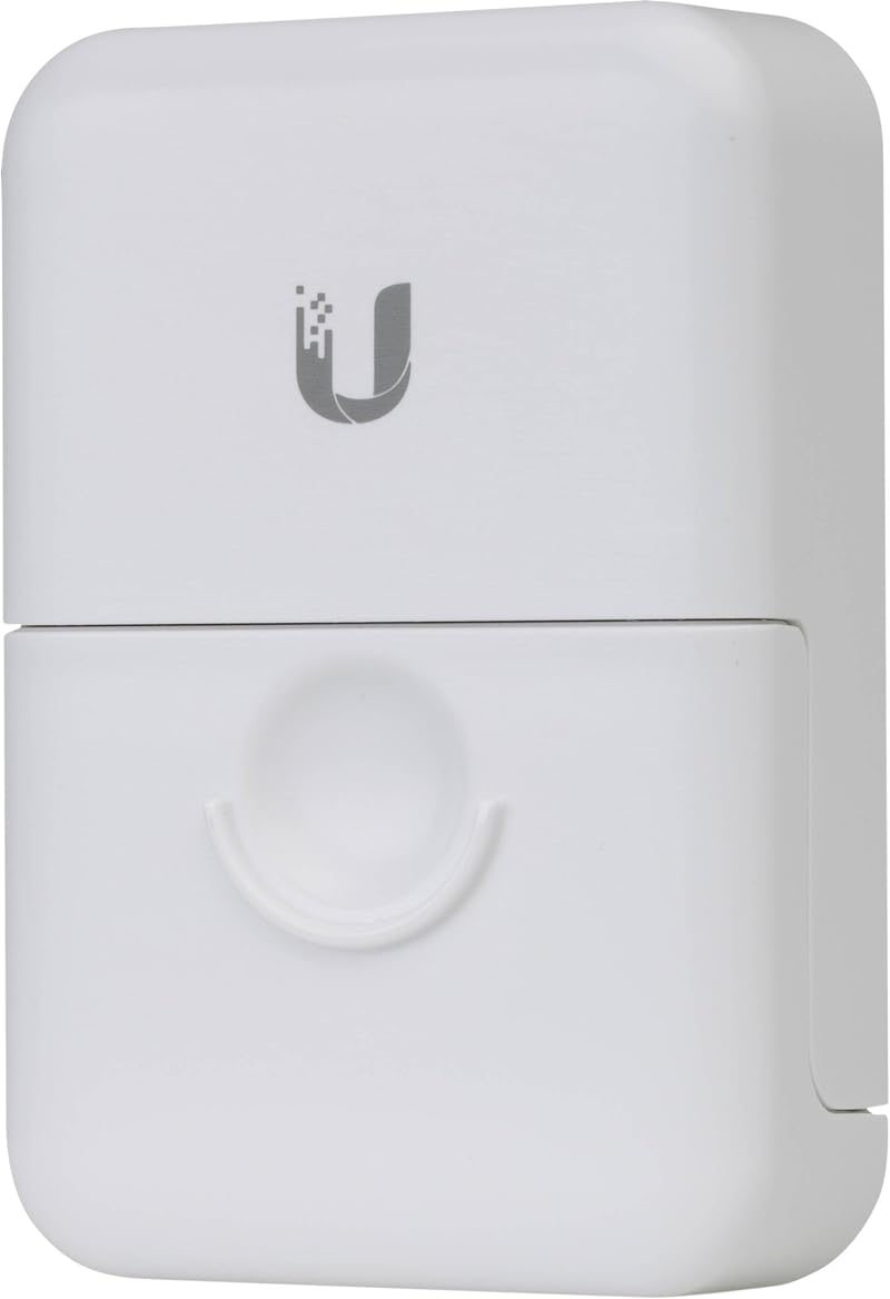 Ubiquiti ETH-SP Ethernet Surge Protector 1 Gbps PoE Protection White