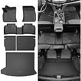 AOMSAZTO Floor Mats Compatible with Cadillac XT4 2019-2026, Front & Rear Row Floor Liners & Cargo Liner & Seat Back Mats, All Weather Protection Custom Fit Full Coverage Waterproof XT4 Accessories