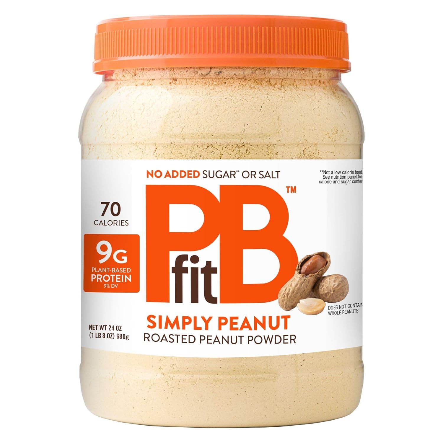 PBfit 24 Ounce Simply Peanut Powdered Peanut