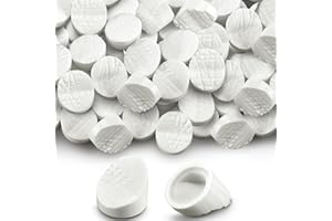 Landical 100 Pcs Doors Frame Plugs Diameter 5/16" x 1/4", Screw Hole Plugs for Entry Door (Compatible with ODL/Western Reflection Frame)