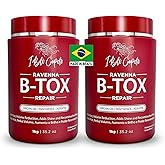 I Belli Capelli Ravenna Repair Hair B-tox -Cirugia Capilar para el Cabello, Formaldehyde-Free- B-tox Capilar Para El Cabello, Long Lasting Anti-Frizz,B-tox Hair Treatment, Pack of 2 (35.2 oz/1kg)