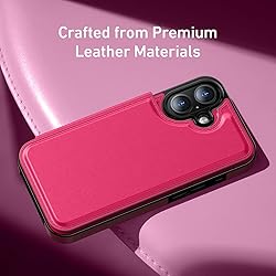 Goodon for iPhone 16 Plus Case Wallet - Flip Folio