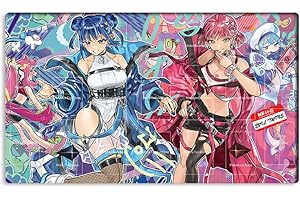 New Mlikemat Playmat Evil Twins Ki-sikil & Lil-la TCG CCG OCG Trading Card Game Mat with Zones + Free Bag (ZD014-349-A)