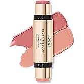 Jouer Blush & Bloom Cheek + Lip Duo - Hydrating Cream Blush Stick for Lip and Cheek Tint - Moisturizing Rose Hip and Squalane Oil Formula, Uplift