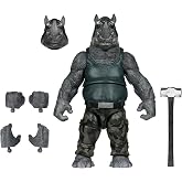 McFarlane Toys- Teenage Mutant Ninja Turtles (Page Punchers) Rocksteady 5in Action Figure with Comic